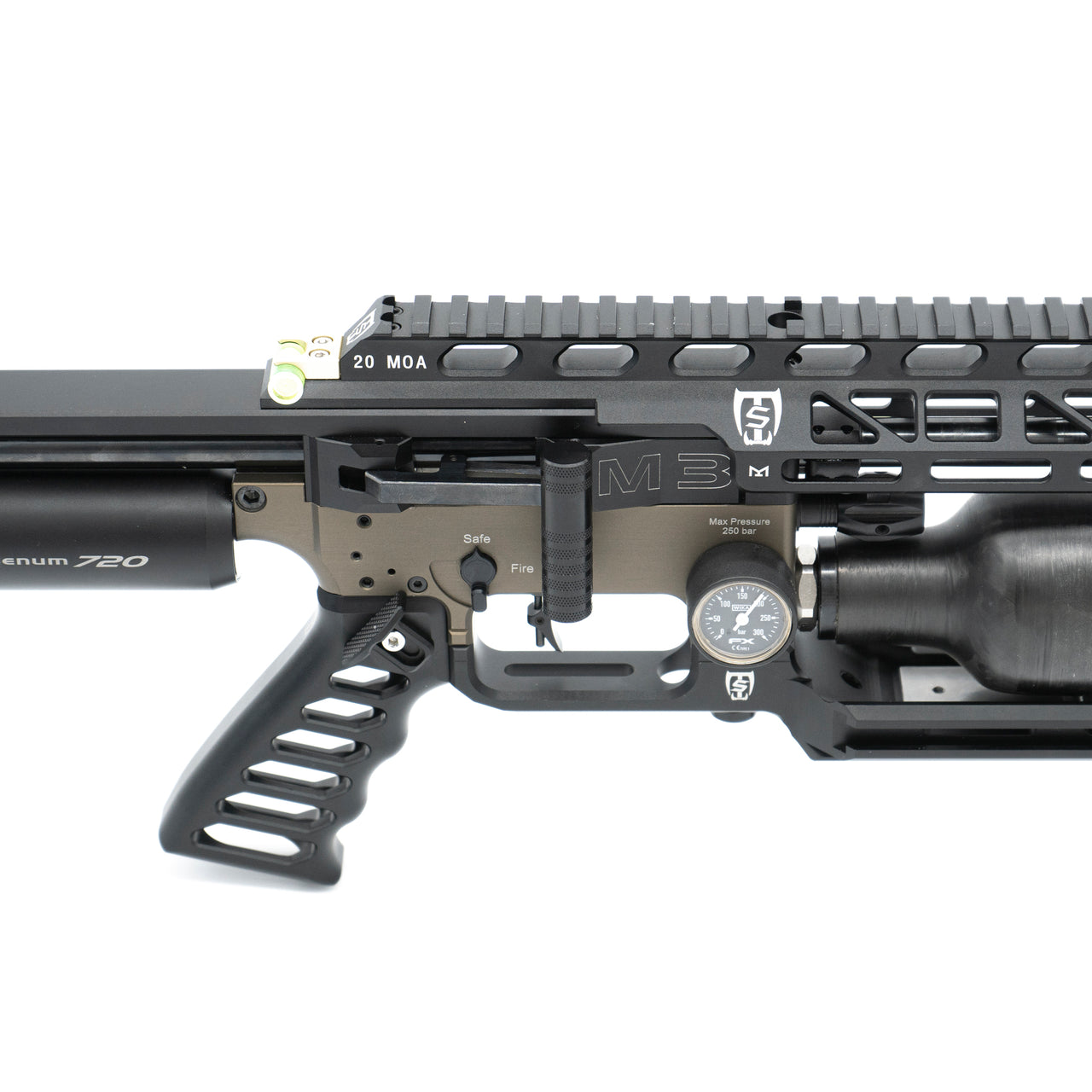 Saber Tactical AR Style Grip with Ambidextrous Thumb Rest ST0049