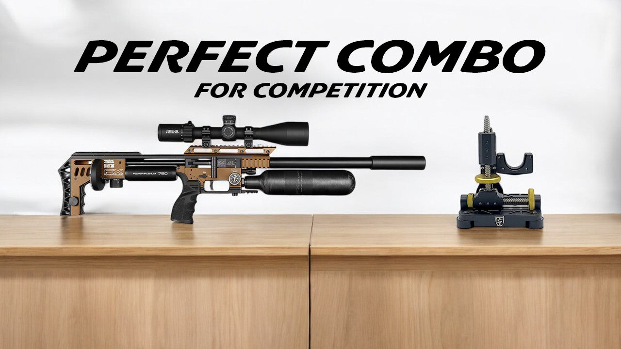 FX Impact M4 and Saber Tactical Pro Universal Bench Monopod