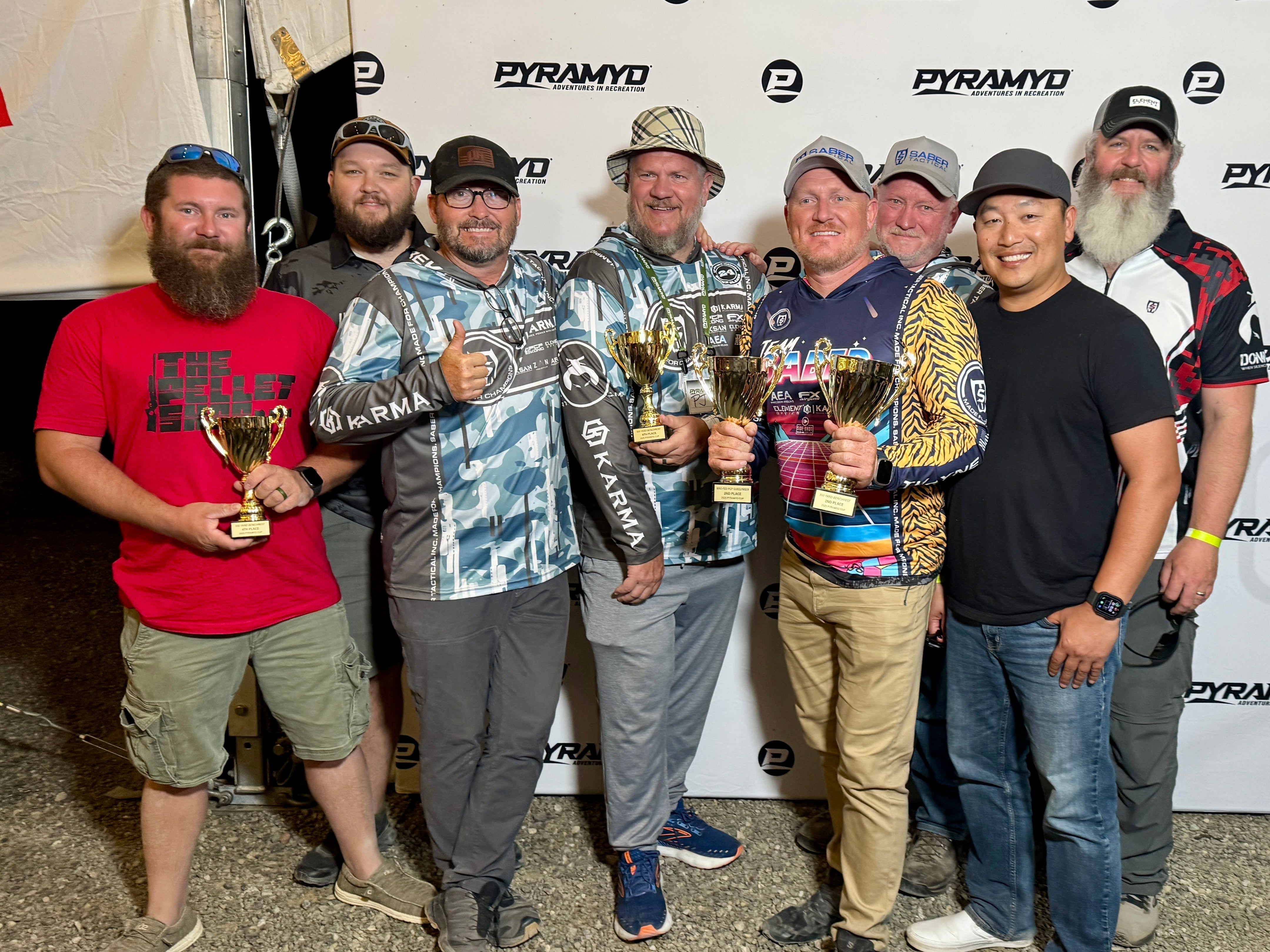Inside Team Saber Tactical’s Gear Setups at the Pyramyd AIR Cup 2025