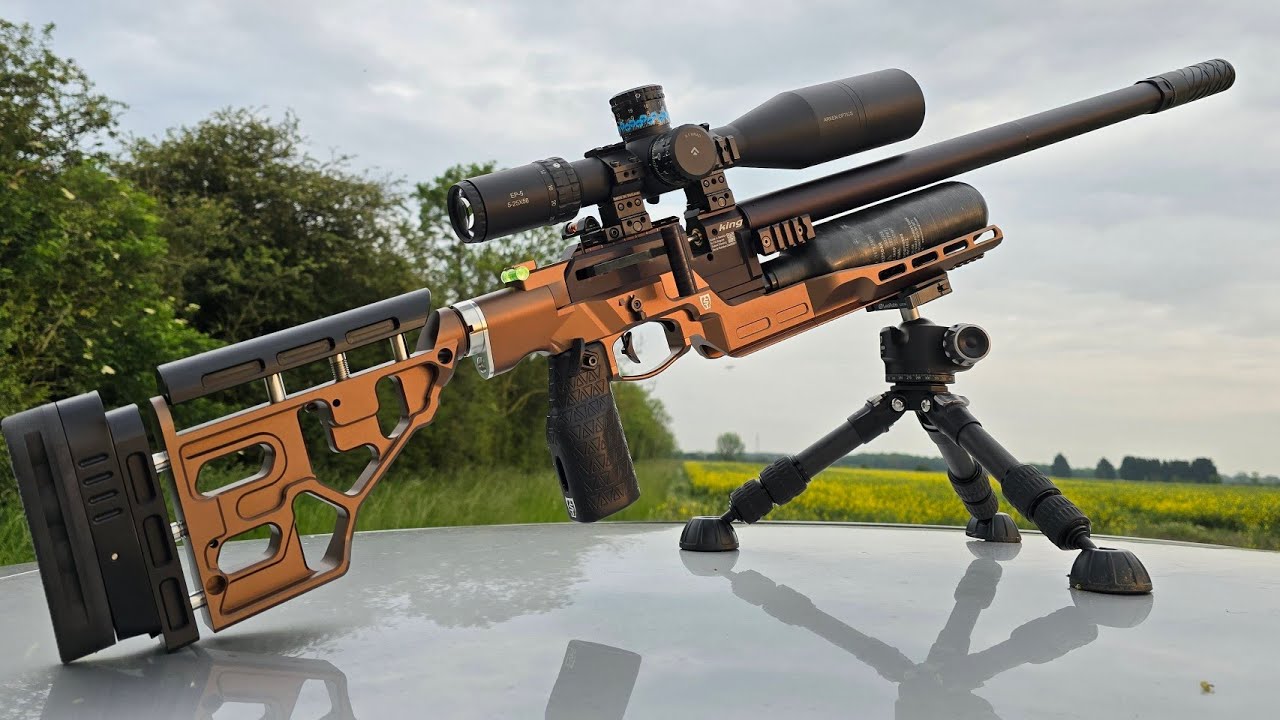 The FX King with Saber Tactical Chassis: Airgun Benchrest Competition in Action