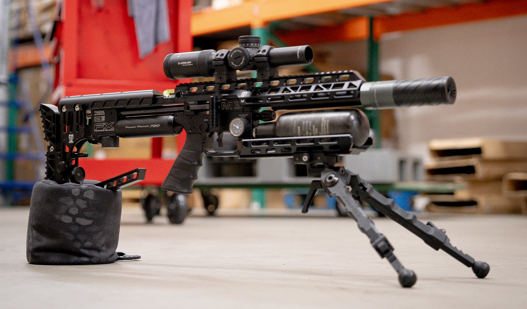 The FX Impact M3 and FX Impact M4: Saber Tactical RFB Precision Buttstock