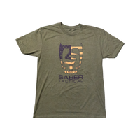 Thumbnail for Saber Tactical American Flag/Green Short-Sleeve T-Shirt