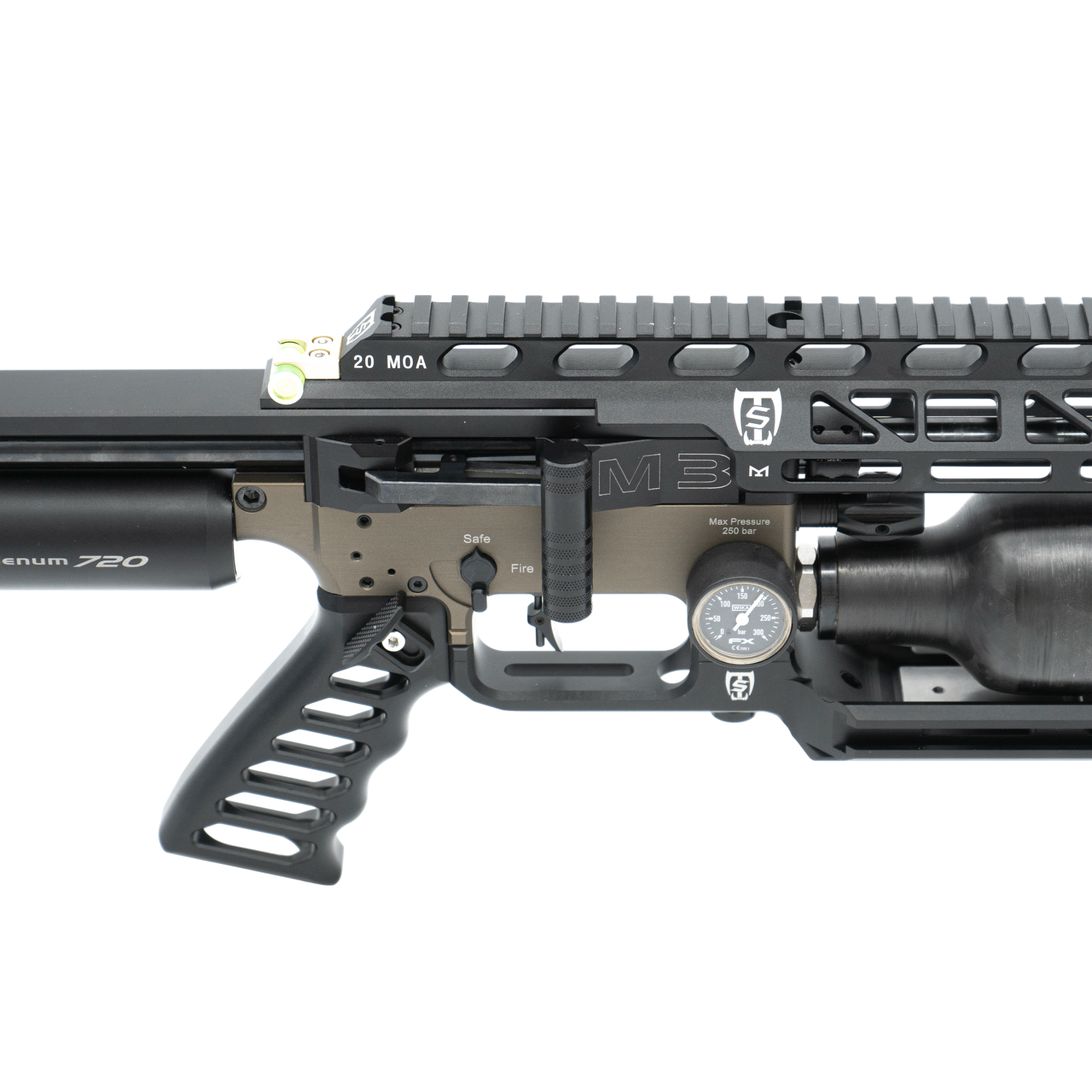 Saber Tactical AR Style Grip with Ambidextrous Thumb Rest ST0049
