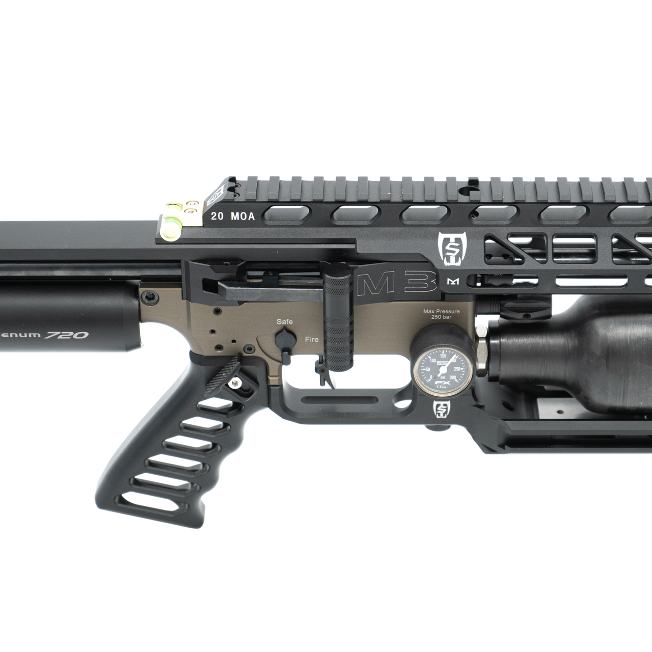 Saber Tactical AR Style Grip with Ambidextrous Thumb Rest ST0049