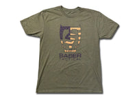 Thumbnail for Saber Tactical American Flag/ Green S/S T-Shirt